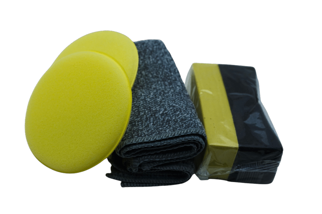 Pachet aplicatori și lavete auto